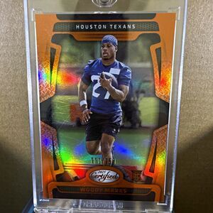 2025 Panini Certified Rookies Woody Marks #168 Mirror Orange 111/150 Texans🔥